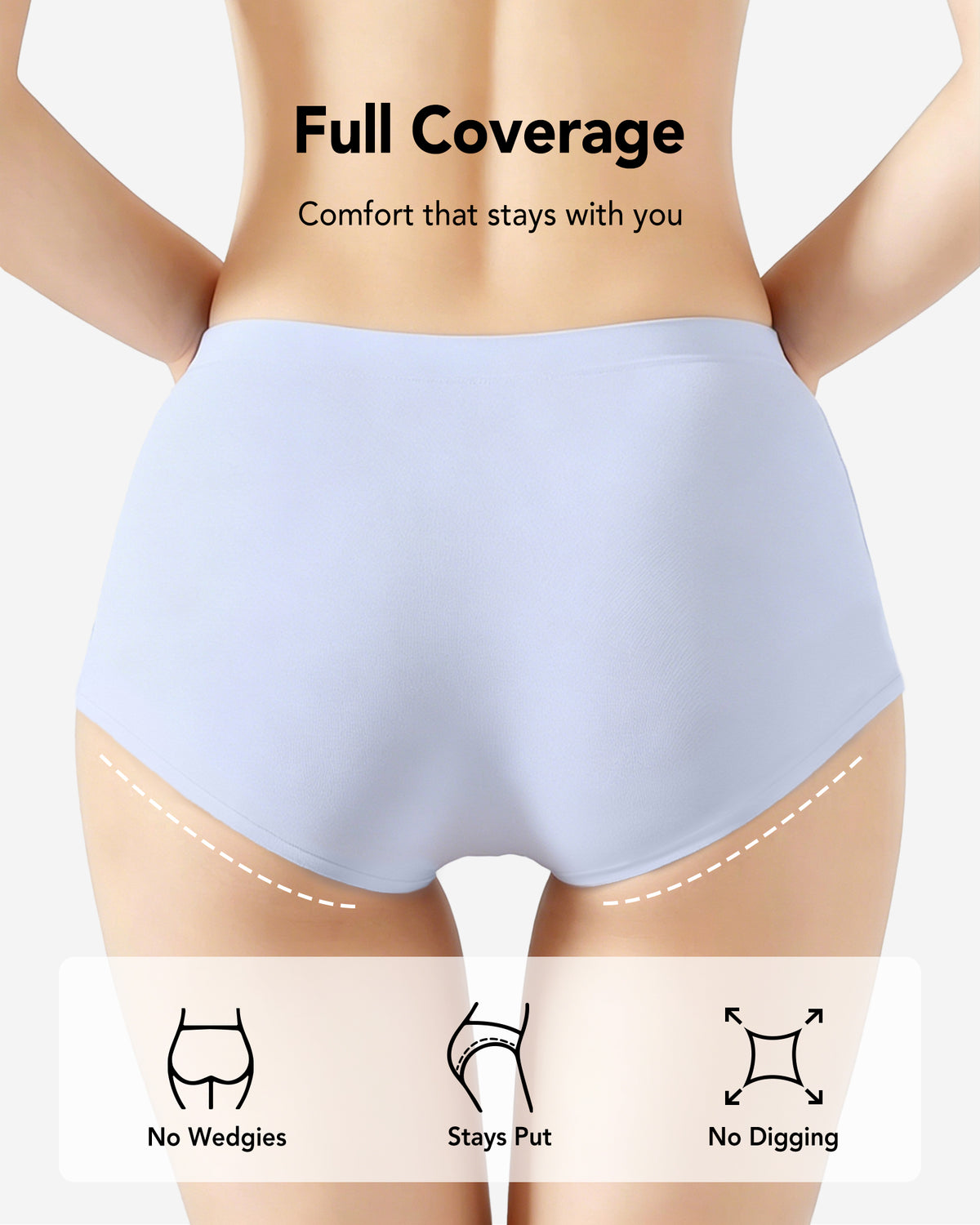 Seamless Underwear 6PACK
