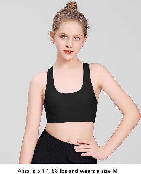 Racerback Seamless Teen Bra 4/2PACK