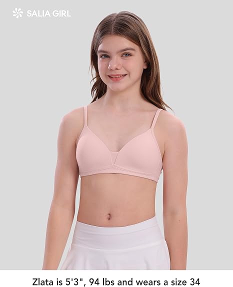 Teen Bras for Girls 10–14 3/2PACK
