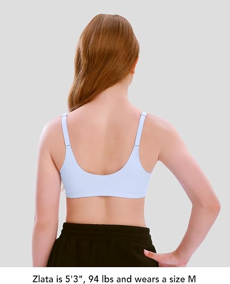 Lightly Padded Teen Bras 5/3/2/1PACK