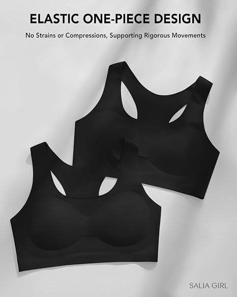 Racerback Seamless Teen Bra 4/2PACK