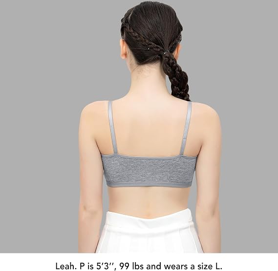 Sport Cami Teens Girls Training Bras 4/2PACK