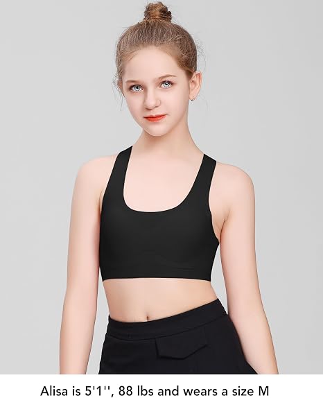 Racerback Seamless Teen Bra 4/2PACK