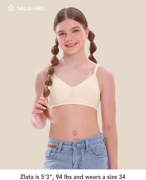 Soft Teen Bras 4/2PACK