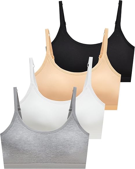 Soft Coverage Bras 4PACK