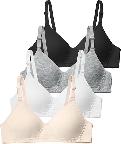 Soft Teen Bras 4/2PACK