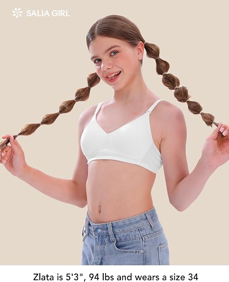 Soft Teen Bras 4/2PACK
