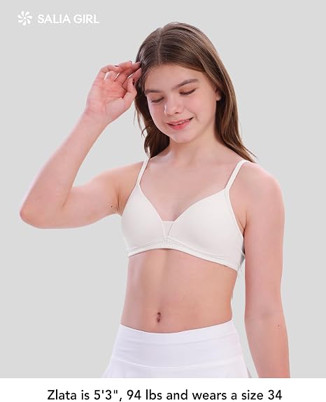 Teen Bras for Girls 10–14 3/2PACK
