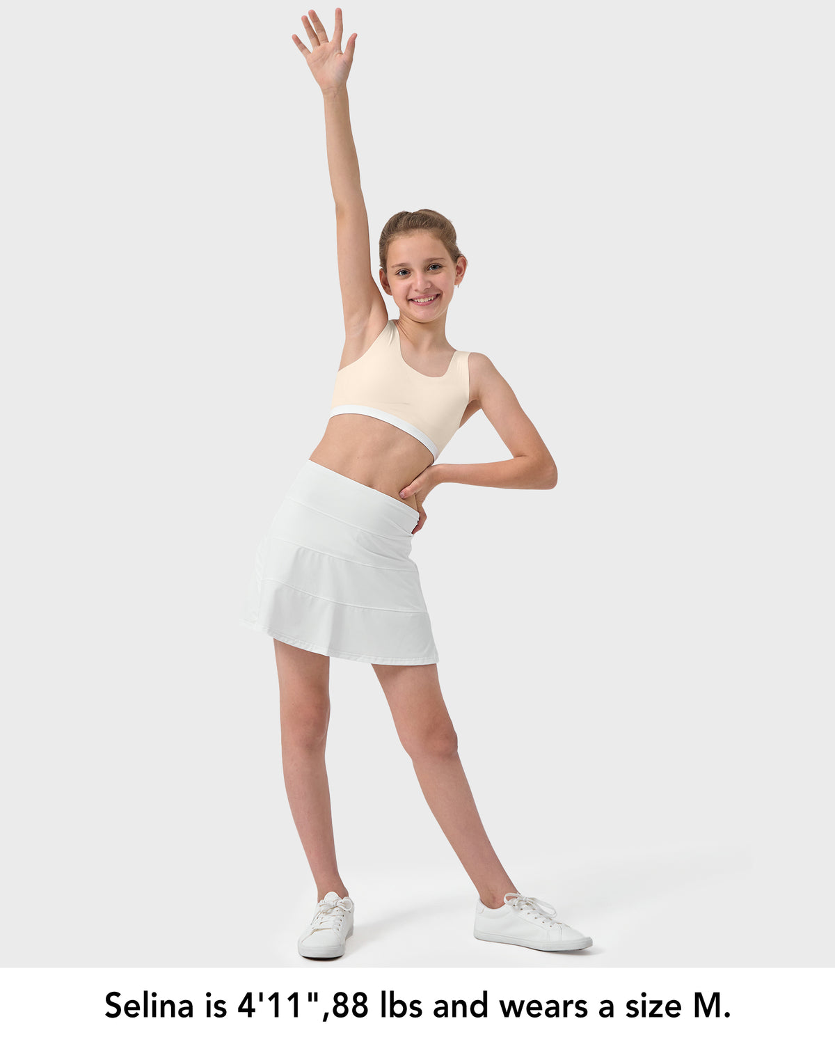 4/2 PACK Seamless Soft Teen Sports Bra