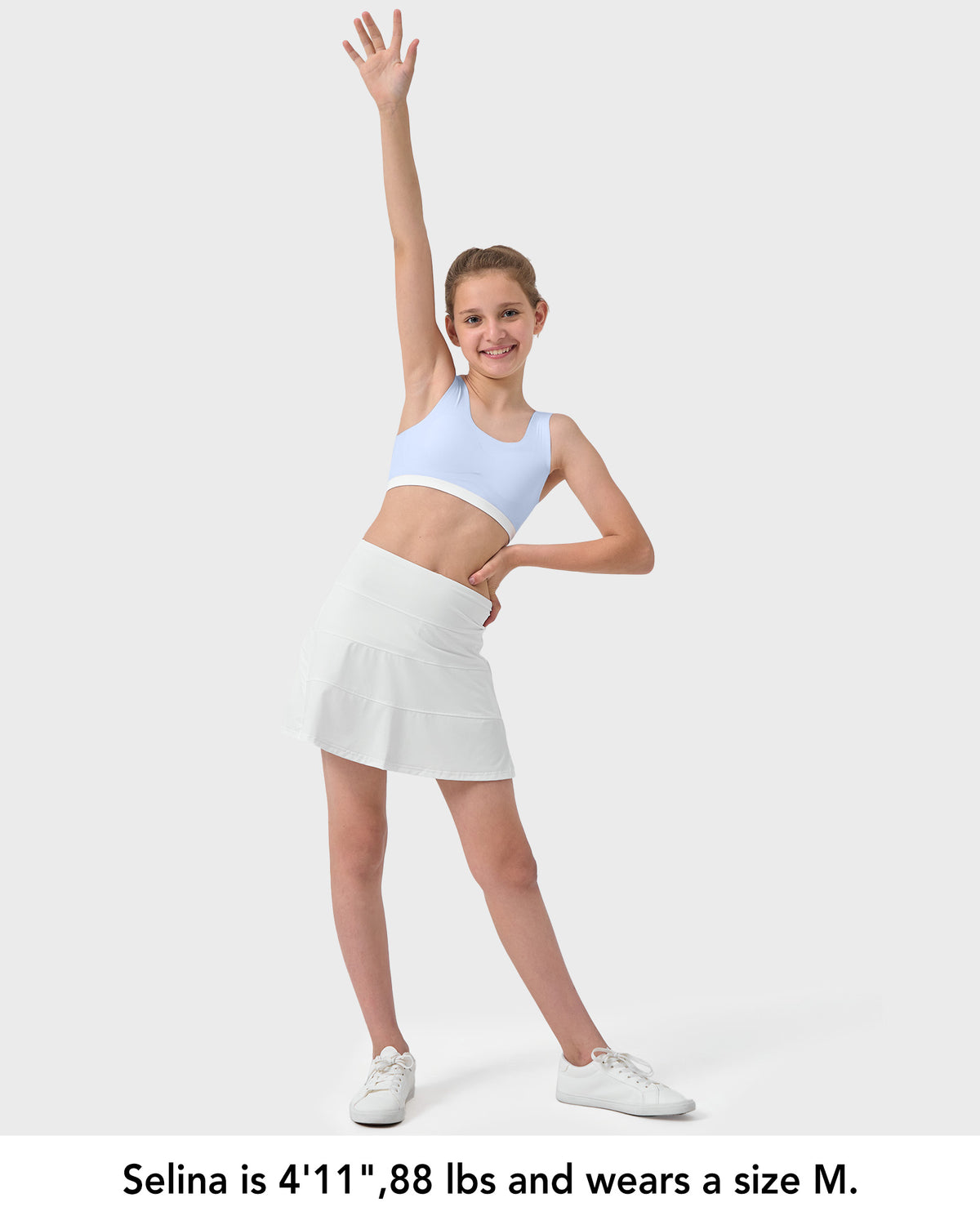 4/2 PACK Seamless Soft Teen Sports Bra