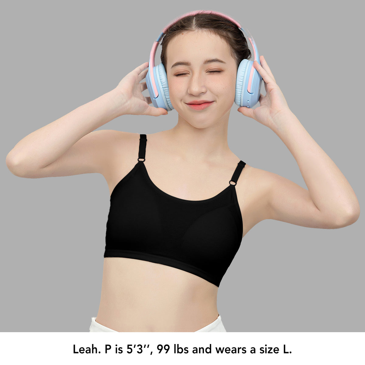 4 PACK Sport Cami Bra Fixed Pad