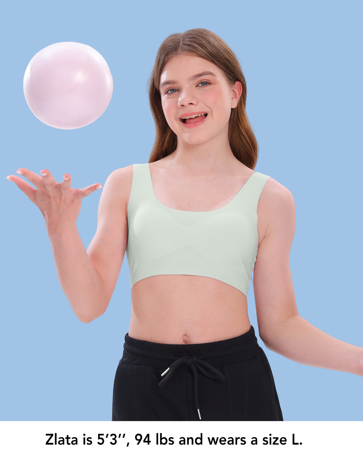 4/2 PACK Cotton Sport Tank Bralette