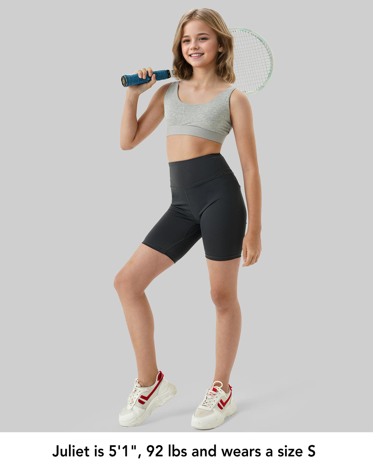 4 PACK Sport Crop Cami Bras with Adjustable Straps