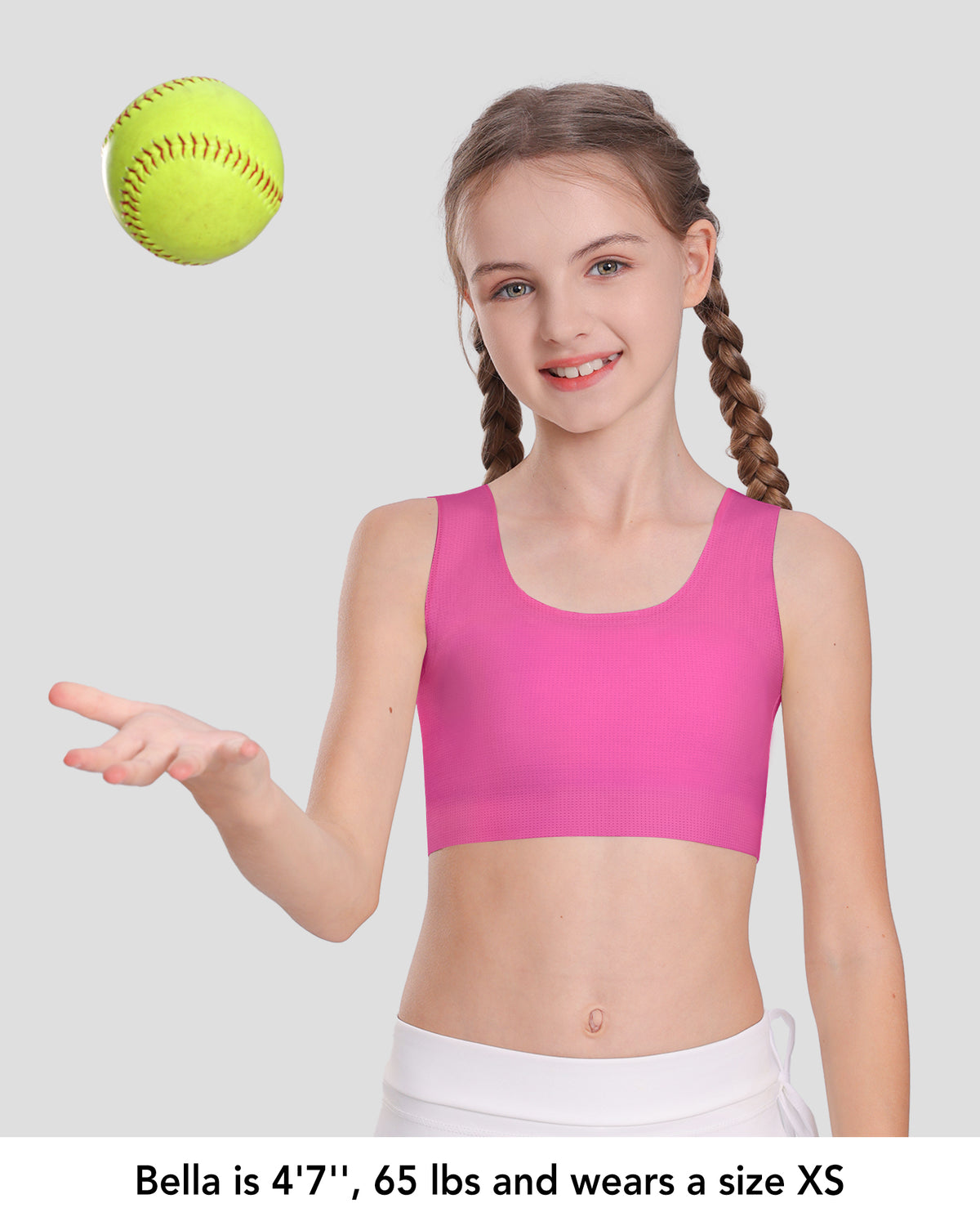 4/2/1 PACK Seamless Double Layer Training Bra