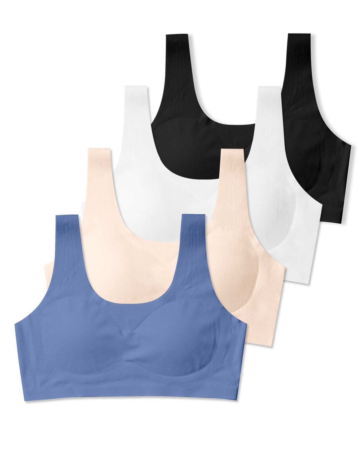 4/2 PACK Cotton Sport Tank Bralette