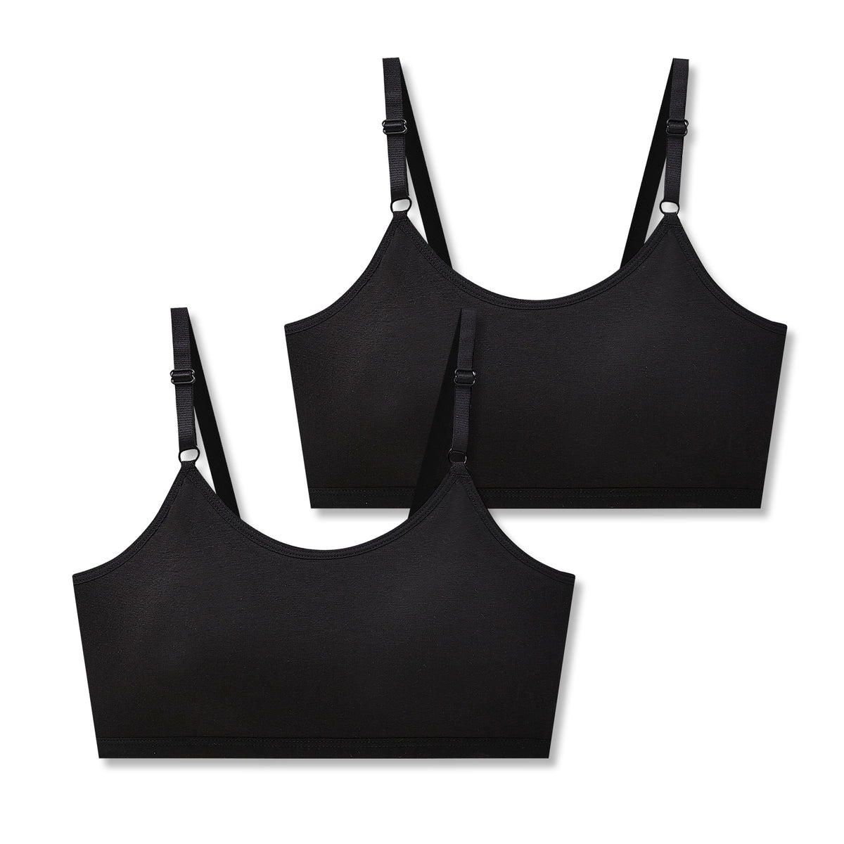 4 PACK Sport Cami Bra Fixed Pad
