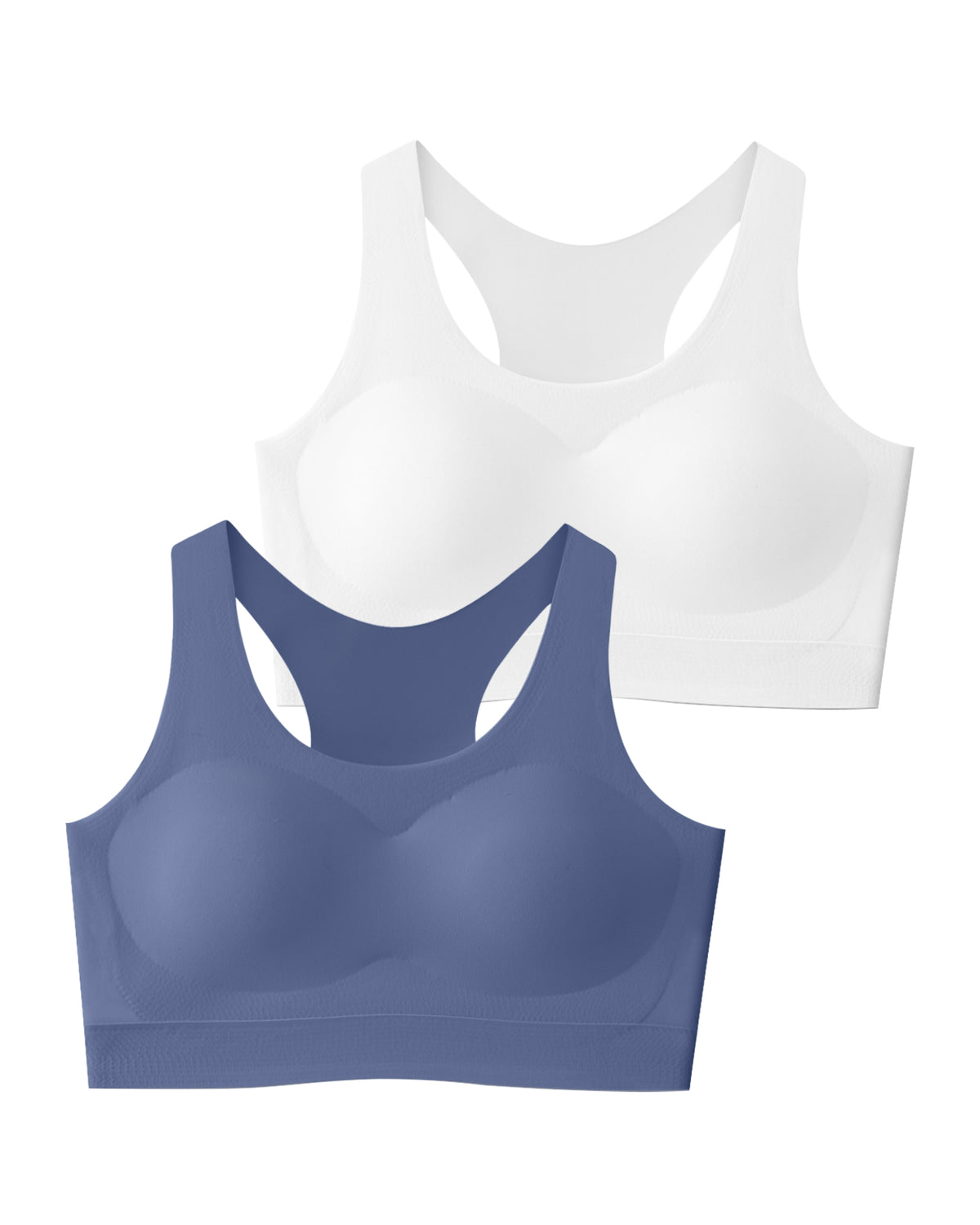4/2 PACK Seamless Racerback Teen Bra