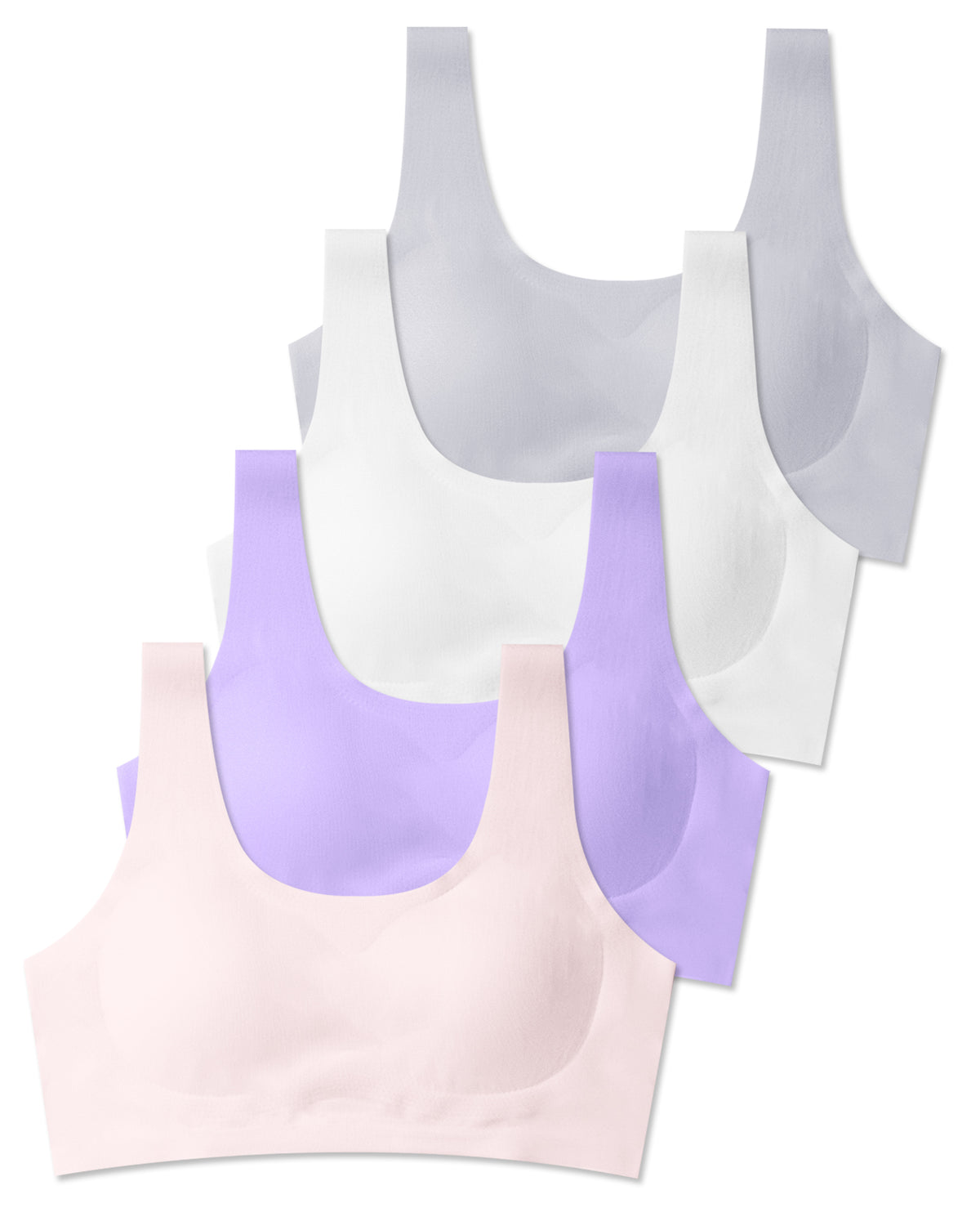4/2 PACK Cotton Sport Tank Bralette