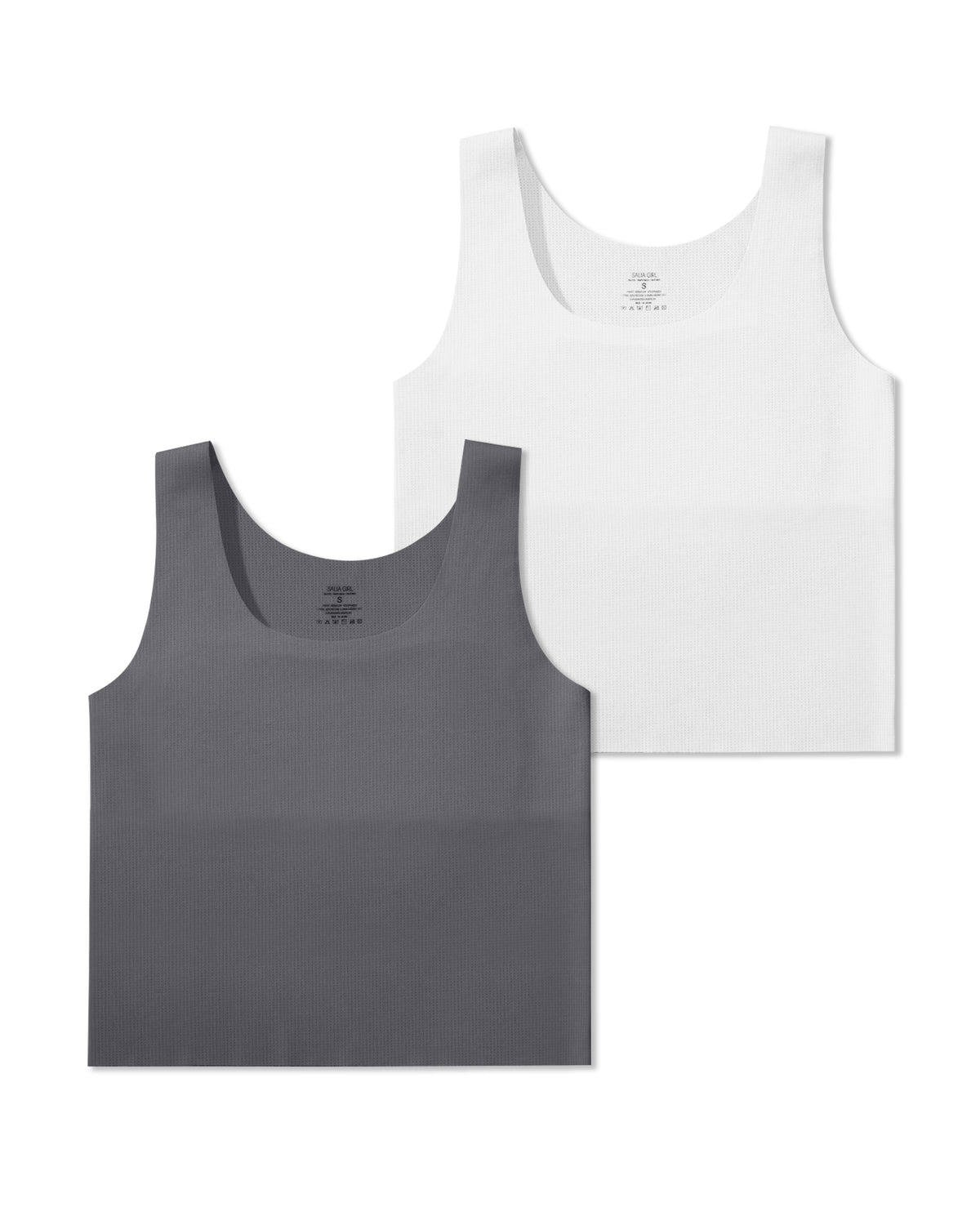 4/2 PACK Double Layer on Chest Seamless Starter Tank Sports Bra