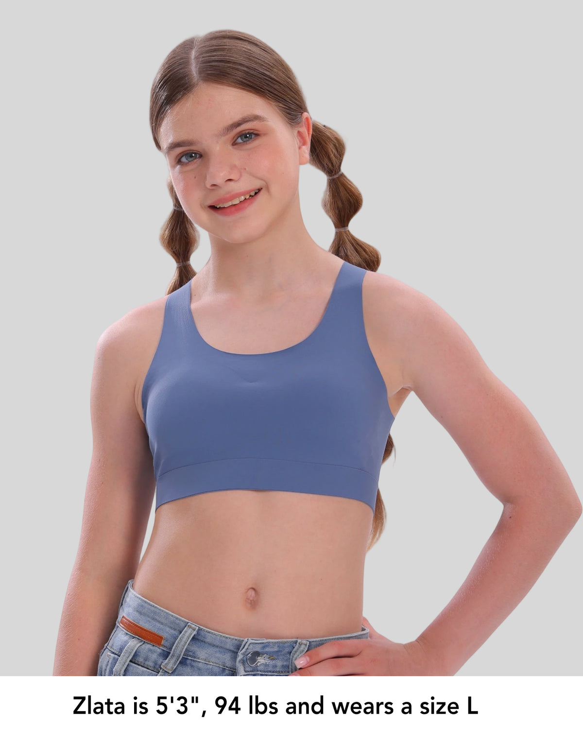 4/2 PACK Seamless Racerback Teen Bra