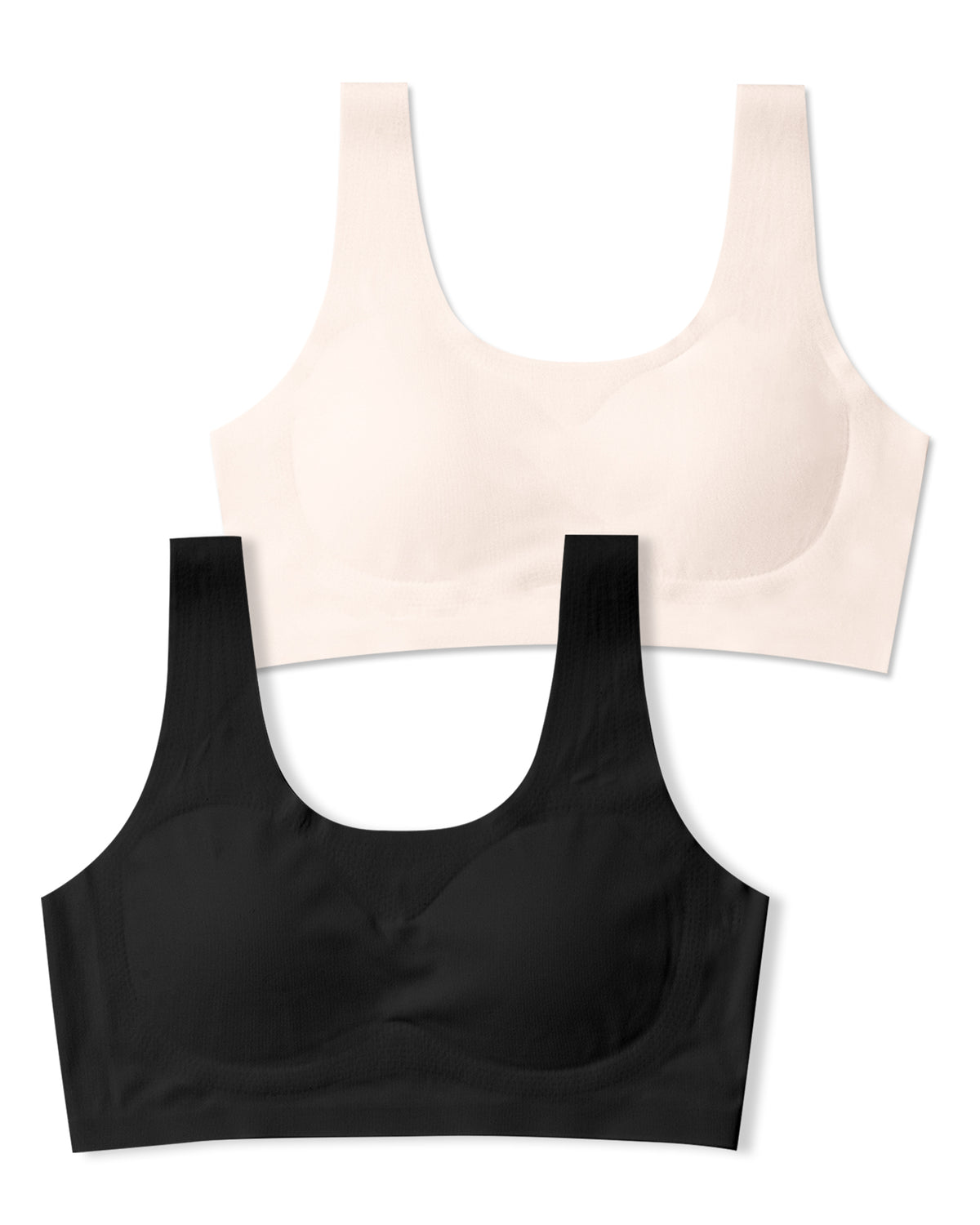 4/2 PACK Cotton Sport Tank Bralette