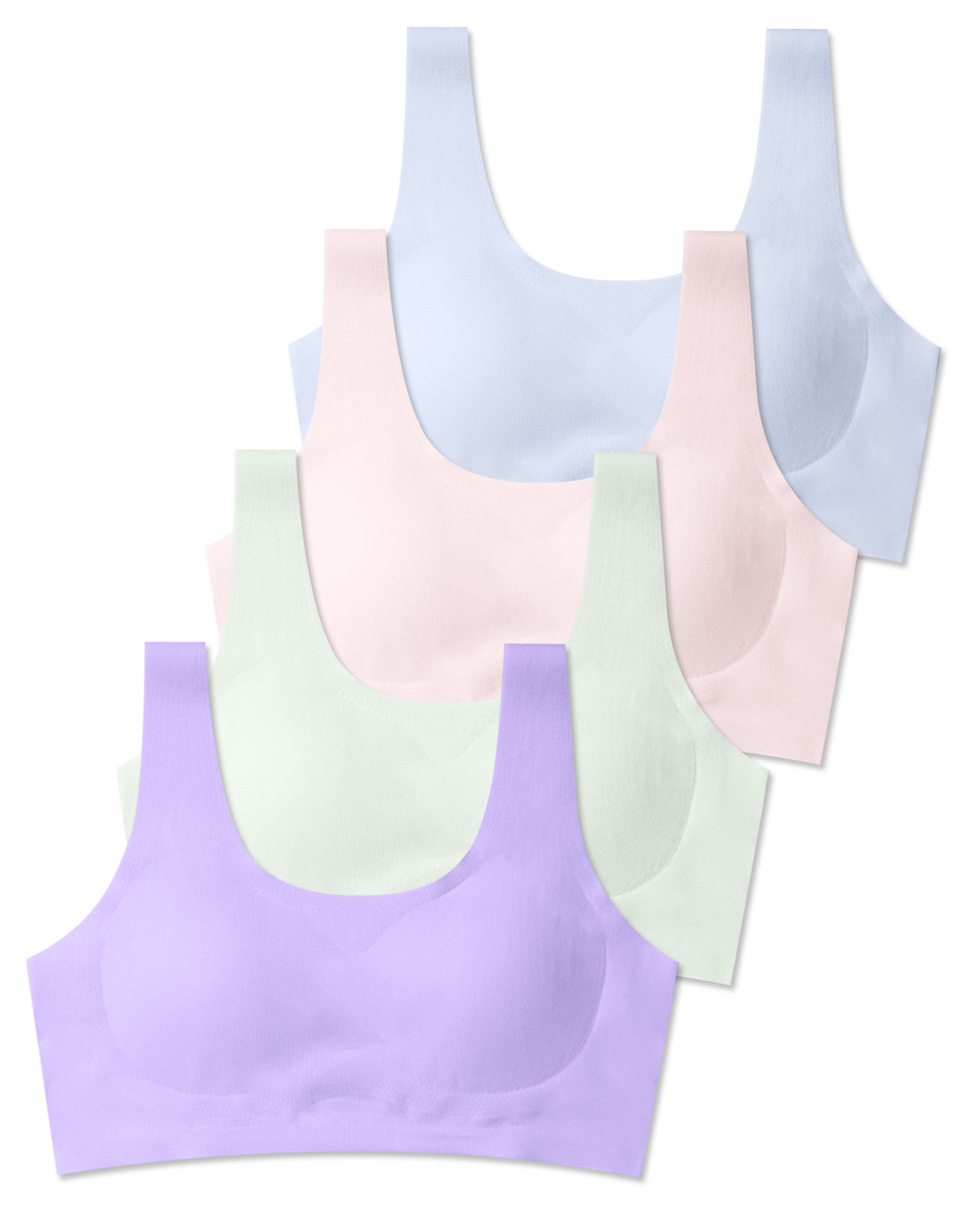 4/2 PACK Cotton Sport Tank Bralette