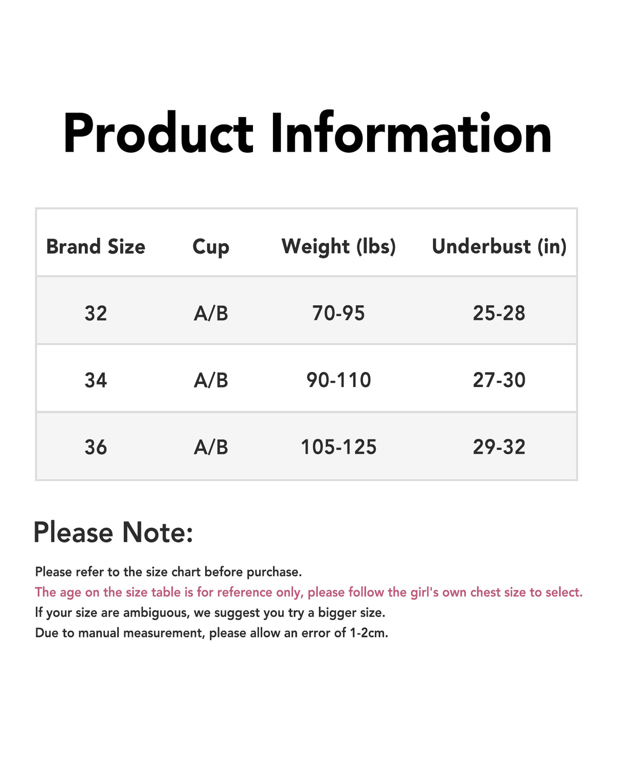 4 PACK Soft Padded Cotton Wireless Training Bra